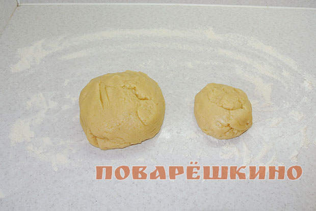 Песочное печенье с вареньем
