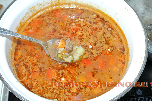 Вкусный суп с машем (машхурда)