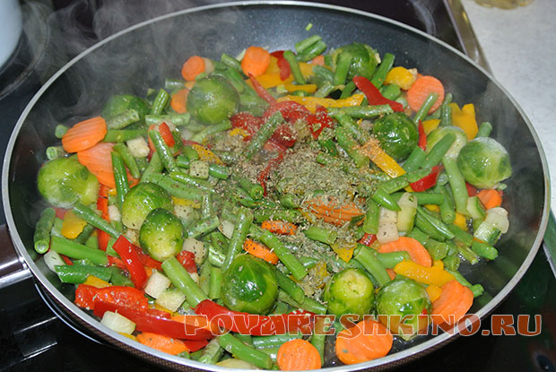 Рецепты приготовления блюд из замороженных овощей