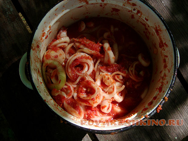 Шашлык из свинины, маринованный в томатном соке