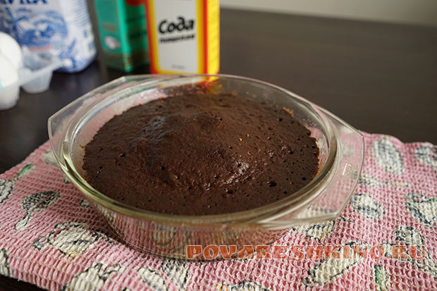Шоколадный торт в микроволновке за 5 минут!